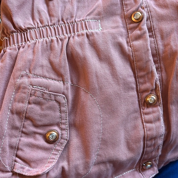 T Tahari Pink Hooded Snap Button Jacket 4T - Picture 3 of 9